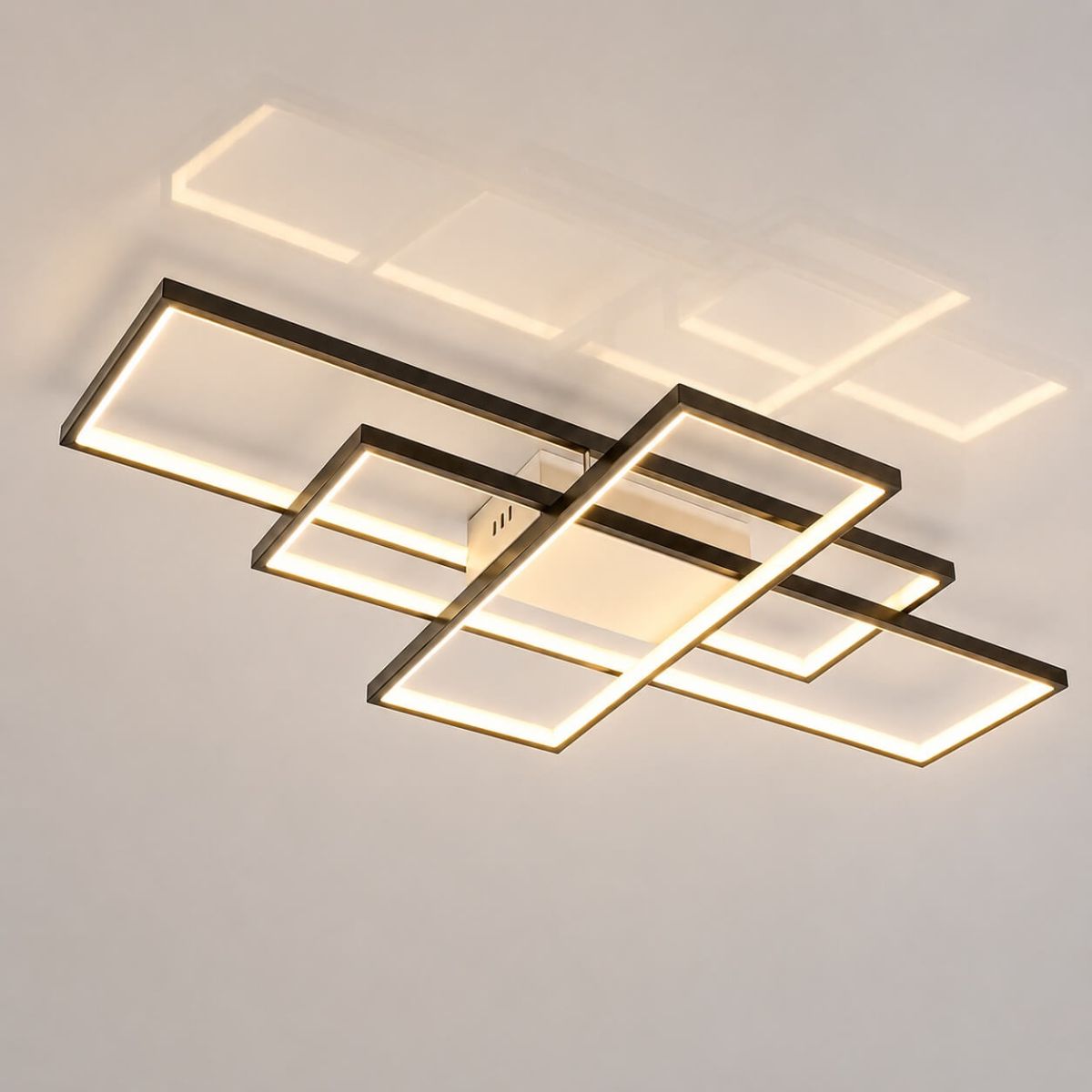 Світлодіодна LED люстра до 25м² сучасний дизайн 110W з пульт SVEN 3S