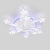 Люстра Led стельова до 25 м² зірки 150W з пультом (8163/6+3WH)