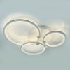 Стельова біла LED люстра 80 Вт, з пультом керування, до 18 м² (8180/3WH)