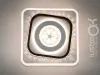 Яскрава світлодіодна LED люстра для будь-якого інтер'єру до 10 м² 55W 2186WH