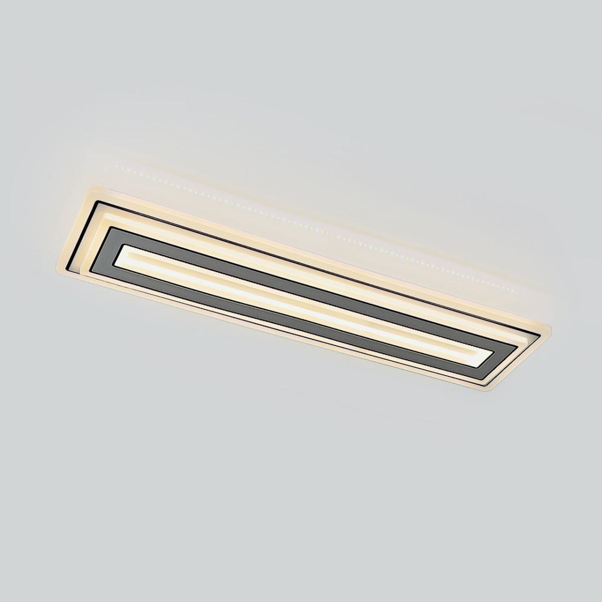 Стельова LED-люстра Чорний+Білий, 95 Вт (SY-7394/580)