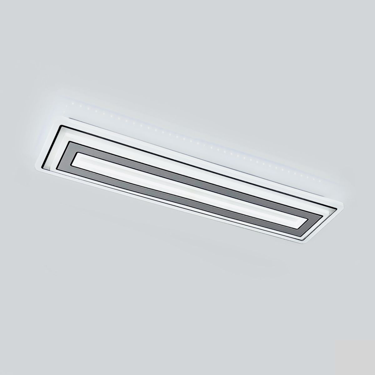 Стельова LED-люстра Чорний+Білий, 95 Вт (SY-7394/580)