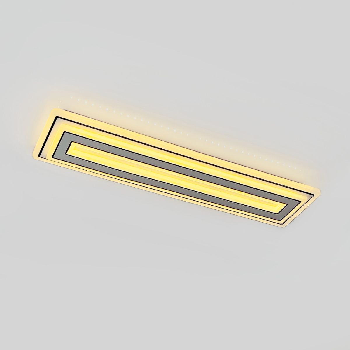 Стельова LED-люстра Чорний+Білий, 95 Вт (SY-7394/580)