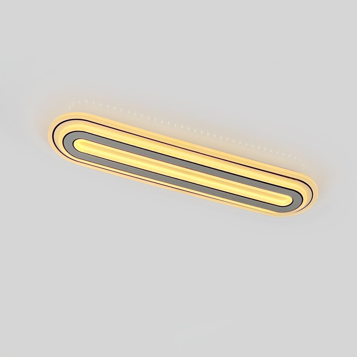 Стельова LED-люстра SY-7395/580 (Чорний+Білий, 90 Вт)