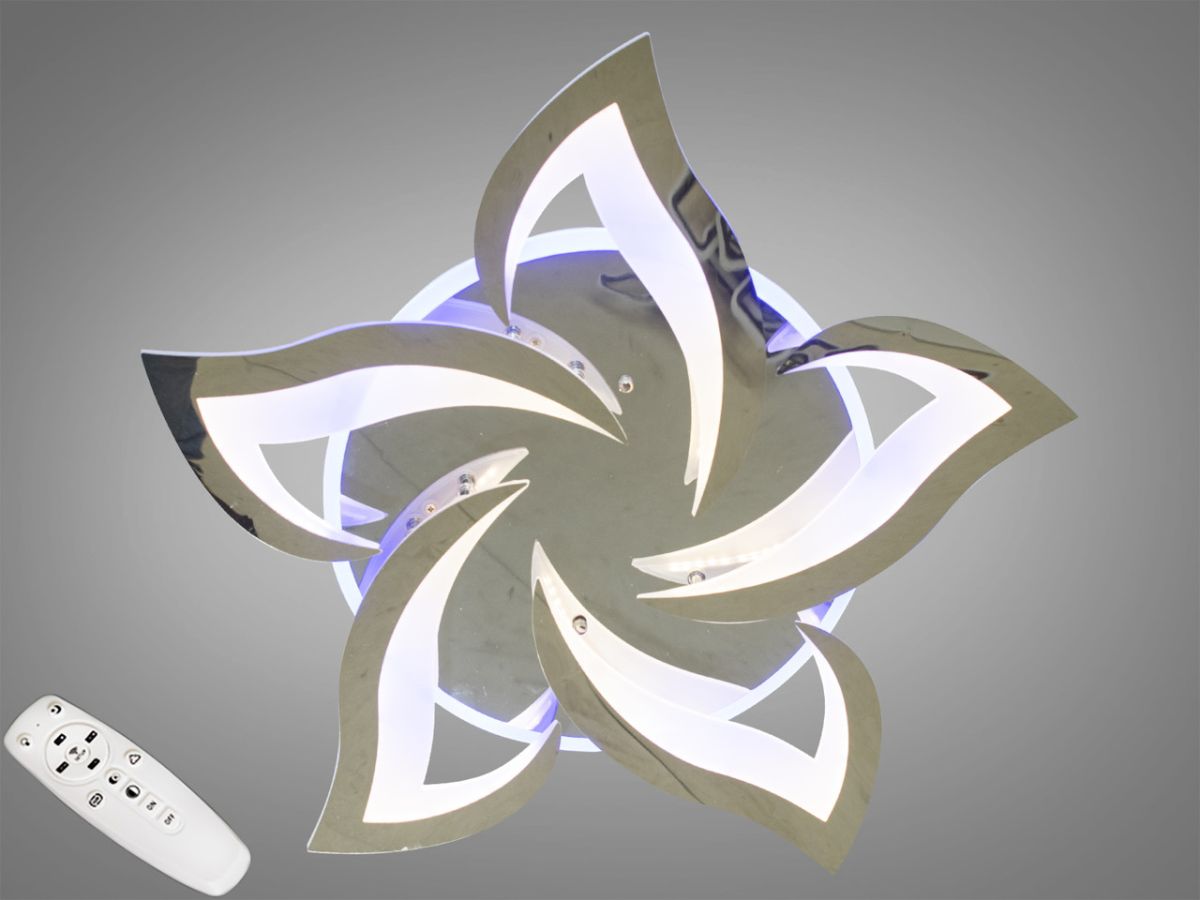 Люстра світлодіодна стельова з пультом 8146/5HR LED 3color