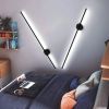 Сучасне настінне Led бра 60 см W007, чорний корпус 10 W