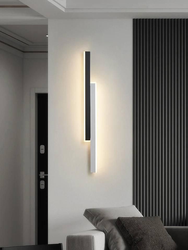 Настінне LED-бра Чорний+Білий, 36 Вт (SY-16004/600 BK+WH)