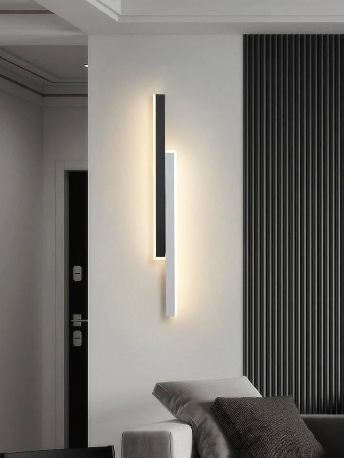 Настінне LED-бра Чорний+Білий, 36 Вт (SY-16004/800 BK+WH)