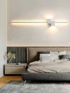 Сучасне настінне LED бра лінійне з квадратами 42 Вт 80 см білий корпус (SY-16007/800 WH)