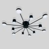 Люстра стельова світлодіодна з пультом Led до 25-30 м² SY-7800/12 BK