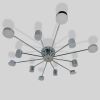 Світлодіодна Led люстра 144W, з пультом до 25-30 м² на велику кімнату SY-7800/12 CR