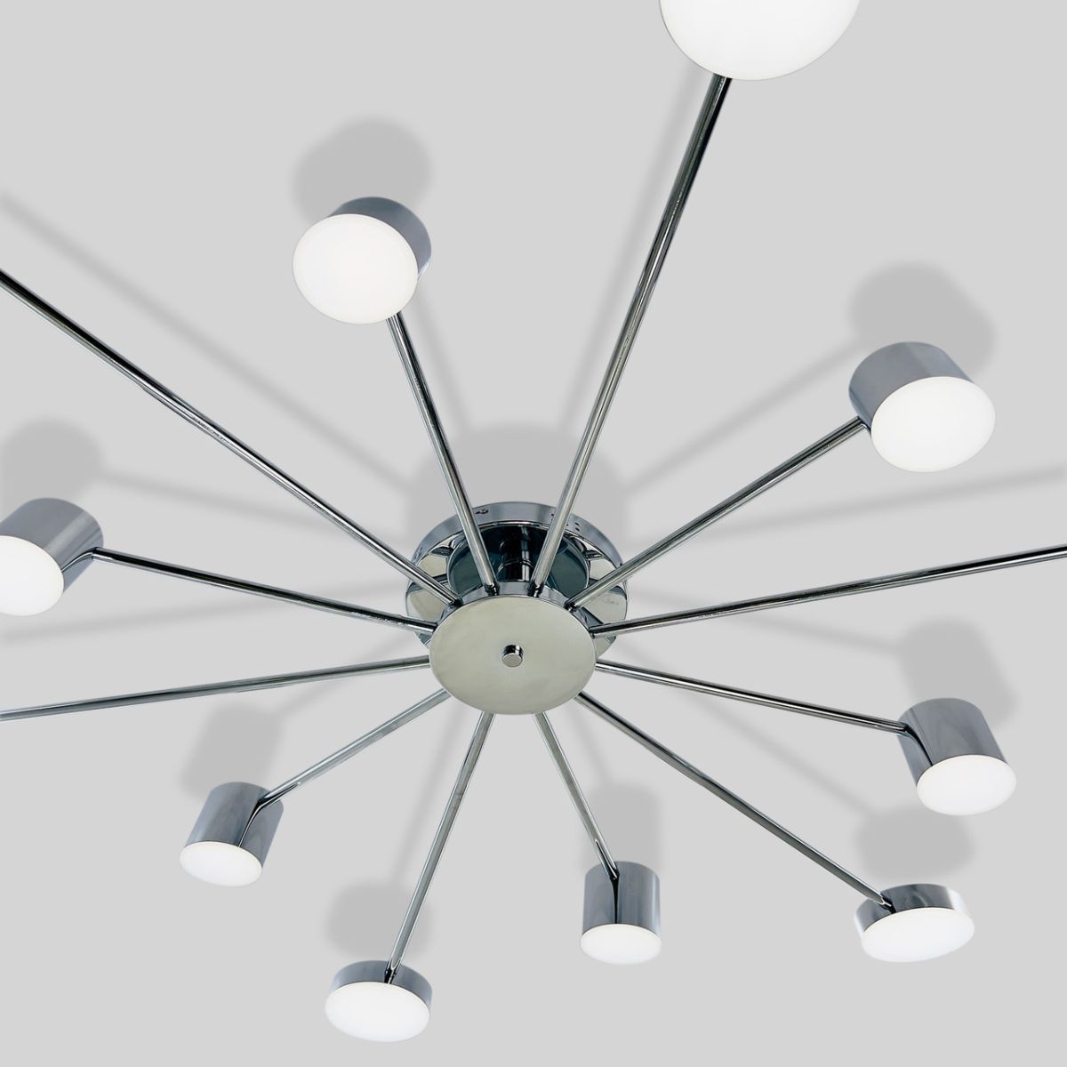 Світлодіодна Led люстра 144W, з пультом до 25-30 м² на велику кімнату SY-7800/12 CR