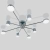 Світлодіодна LED-люстра Хром 96 Вт з пультом (SY-7800/8 CR)