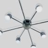Світлодіодна LED-люстра Хром 96 Вт з пультом (SY-7800/8 CR)