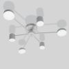 Стельова світлодіодна люстра 72W з пультом керування до 16 м² Geometric Smart (SY-7800/6)