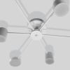 Стельова світлодіодна люстра 72W з пультом керування до 16 м² Geometric Smart (SY-7800/6)