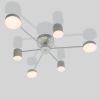 Стельова світлодіодна люстра 72W з пультом керування до 16 м² Geometric Smart (SY-7800/6)