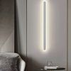 Біле лінійна настінне Led бра 80 см  Minimalism Line White 20W  (6334/80WH)