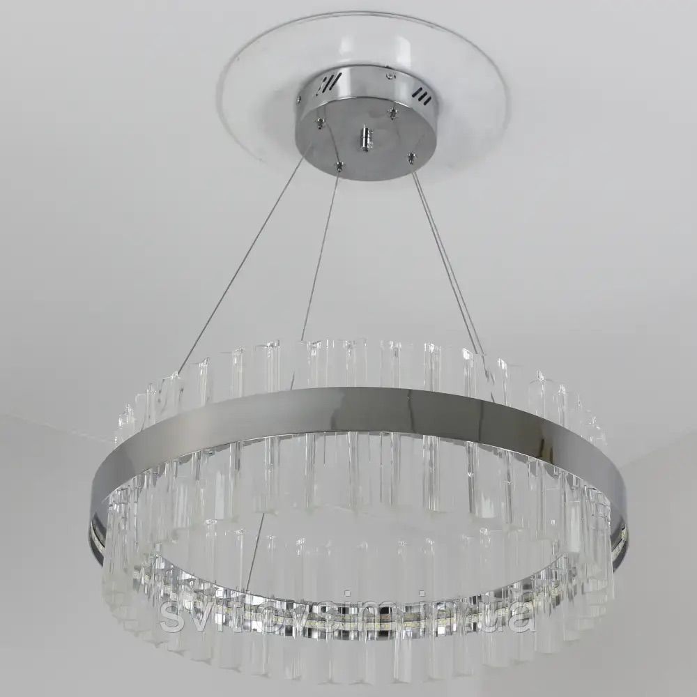 Підвісна світлодіодна Led люстра кришталева 120W SOFIA R-APP