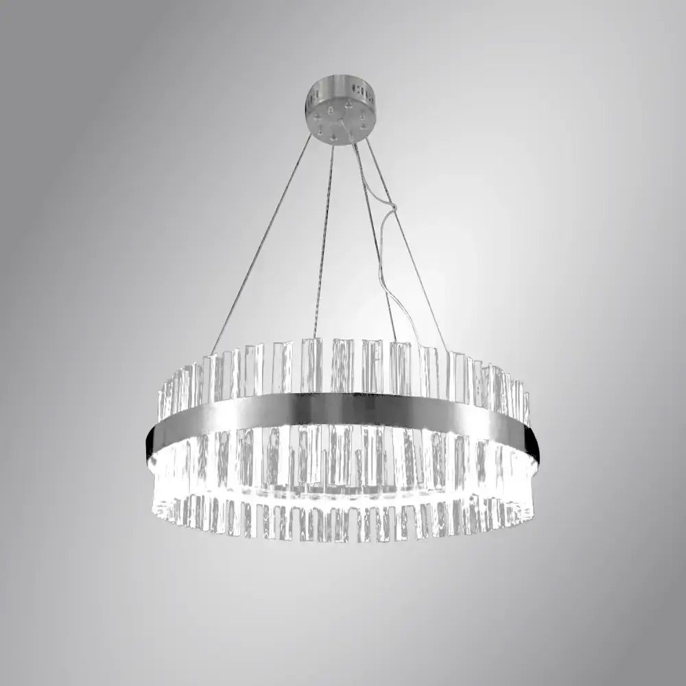 Підвісна світлодіодна Led люстра кришталева 120W SOFIA R-APP