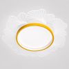 Світлодіодна Led люстра біла зі золотом з акриловим розсіювачем Floral Petal Smart (7871040)