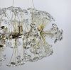 Кришталева підвісна люстра до 30м² в стилі Арт-деко на 20 ламп (21622/800GD)