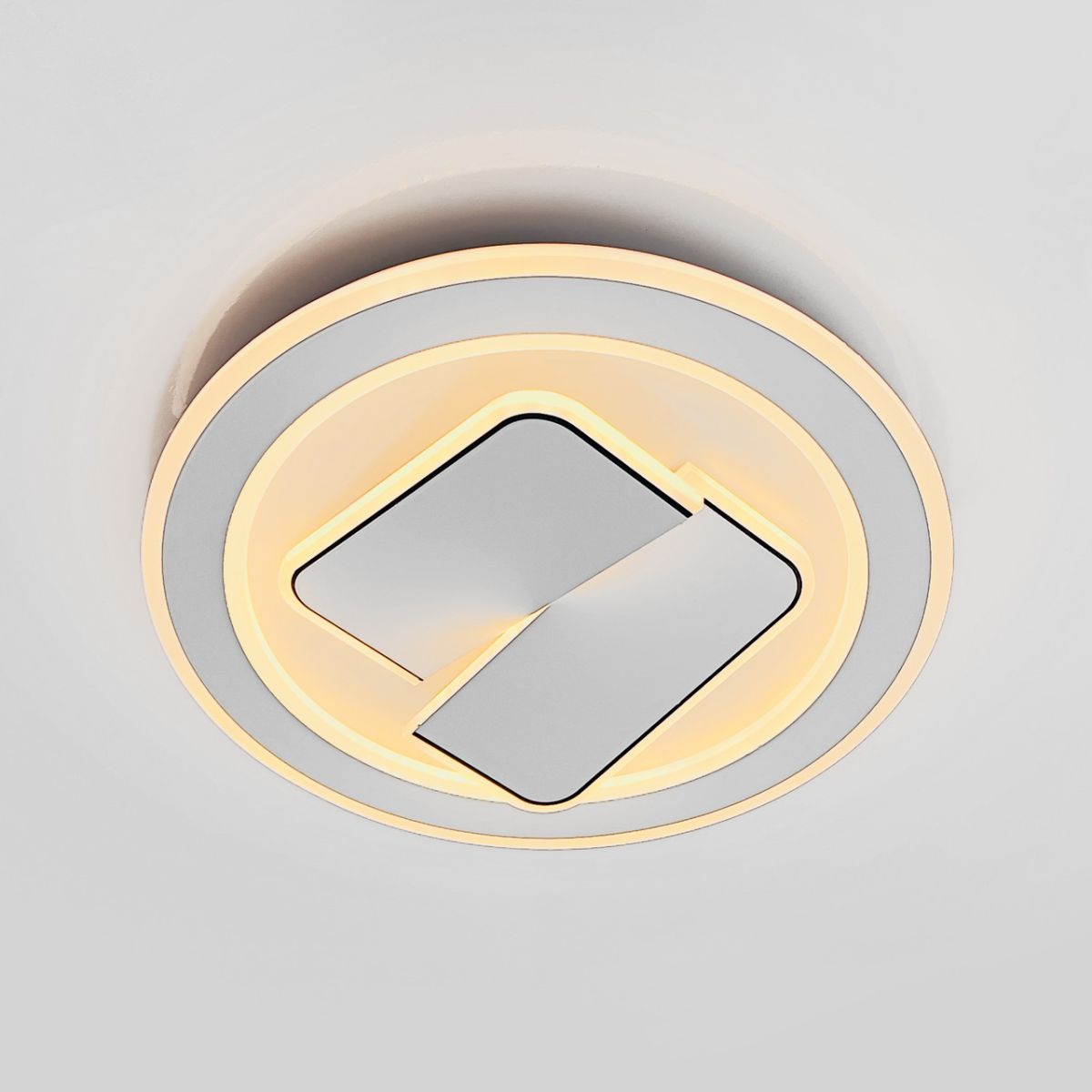Люстра стельова Led до 15м² світлодіодна кругла (4349-40)