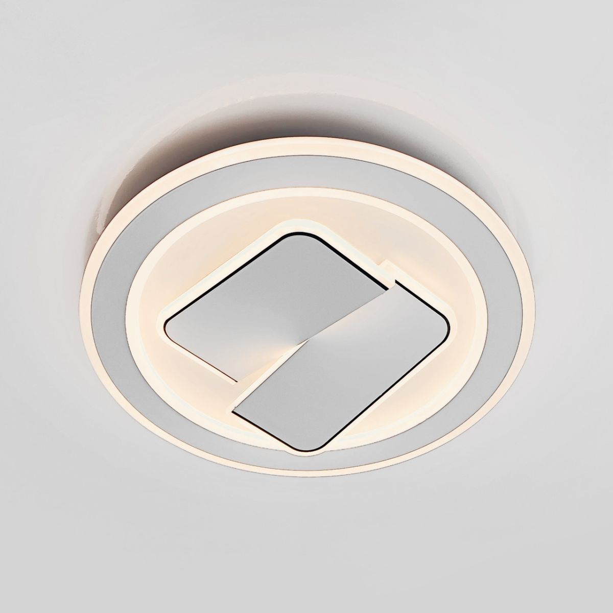 Люстра стельова Led до 15м² світлодіодна кругла (4349-40)