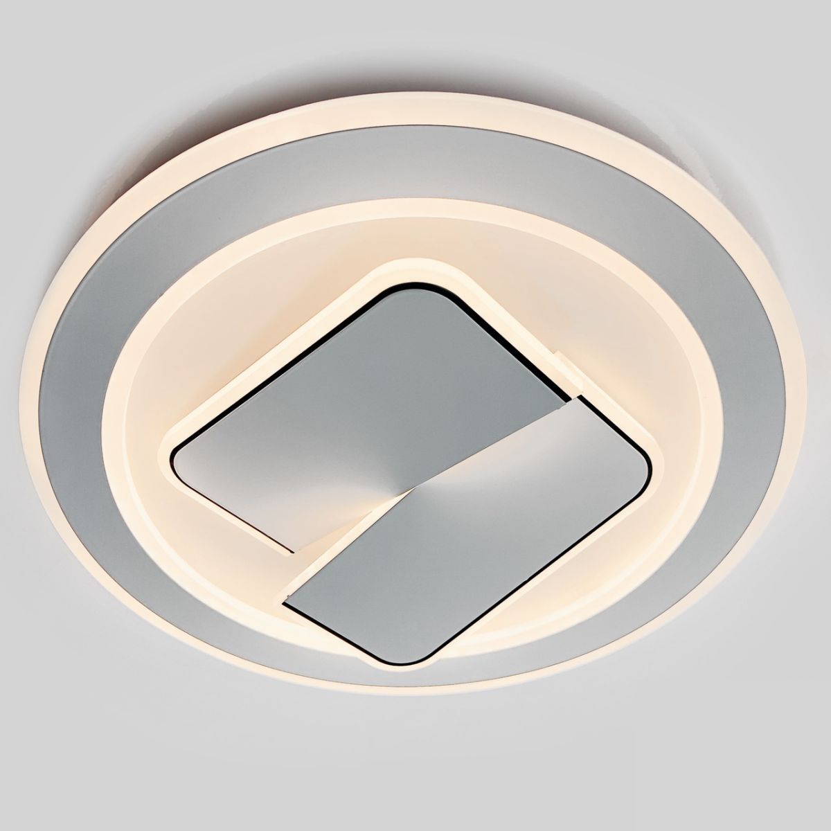Люстра стельова Led до 15м² світлодіодна кругла (4349-40)