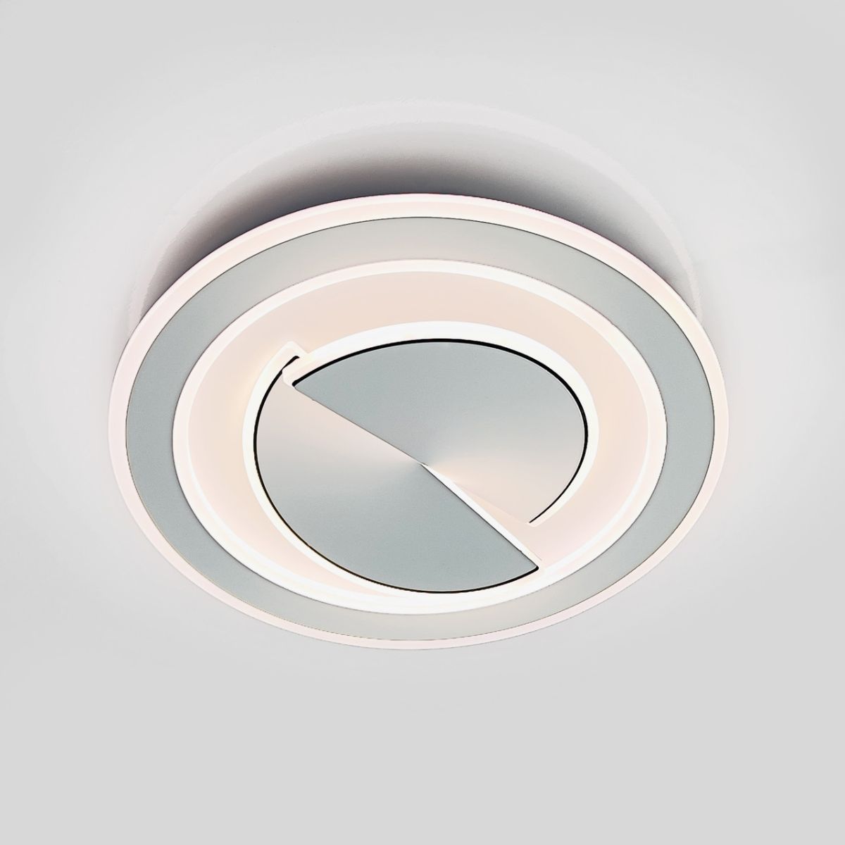 Люстра стельова світлодіодна Led до 15 м² кругла (4347-40)