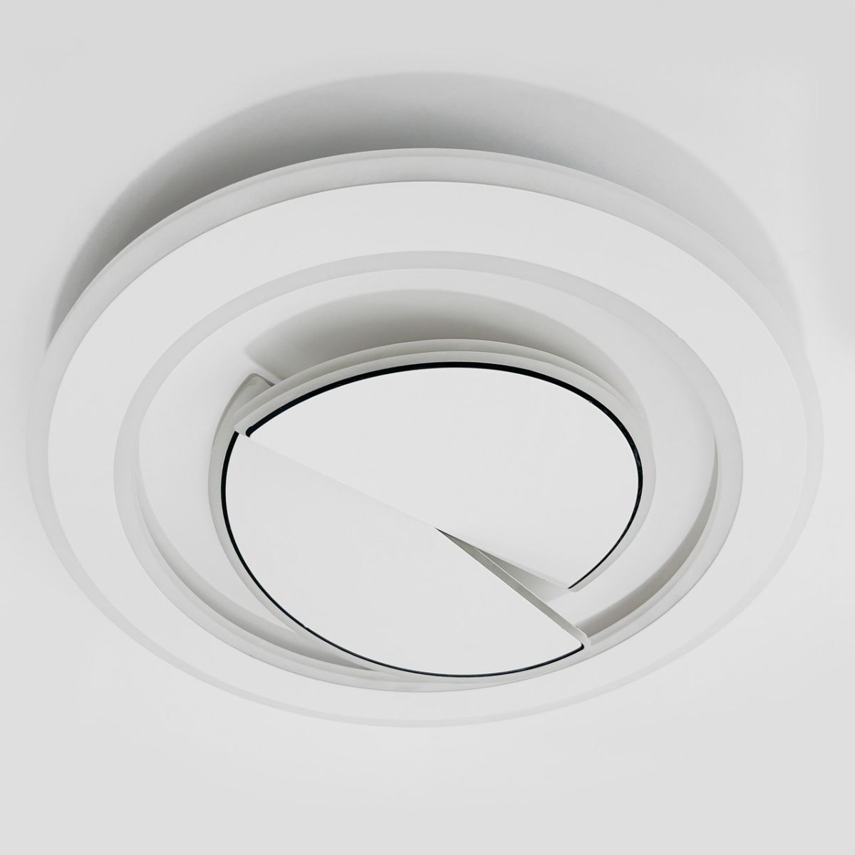 Люстра стельова світлодіодна Led до 15 м² кругла (4347-40)