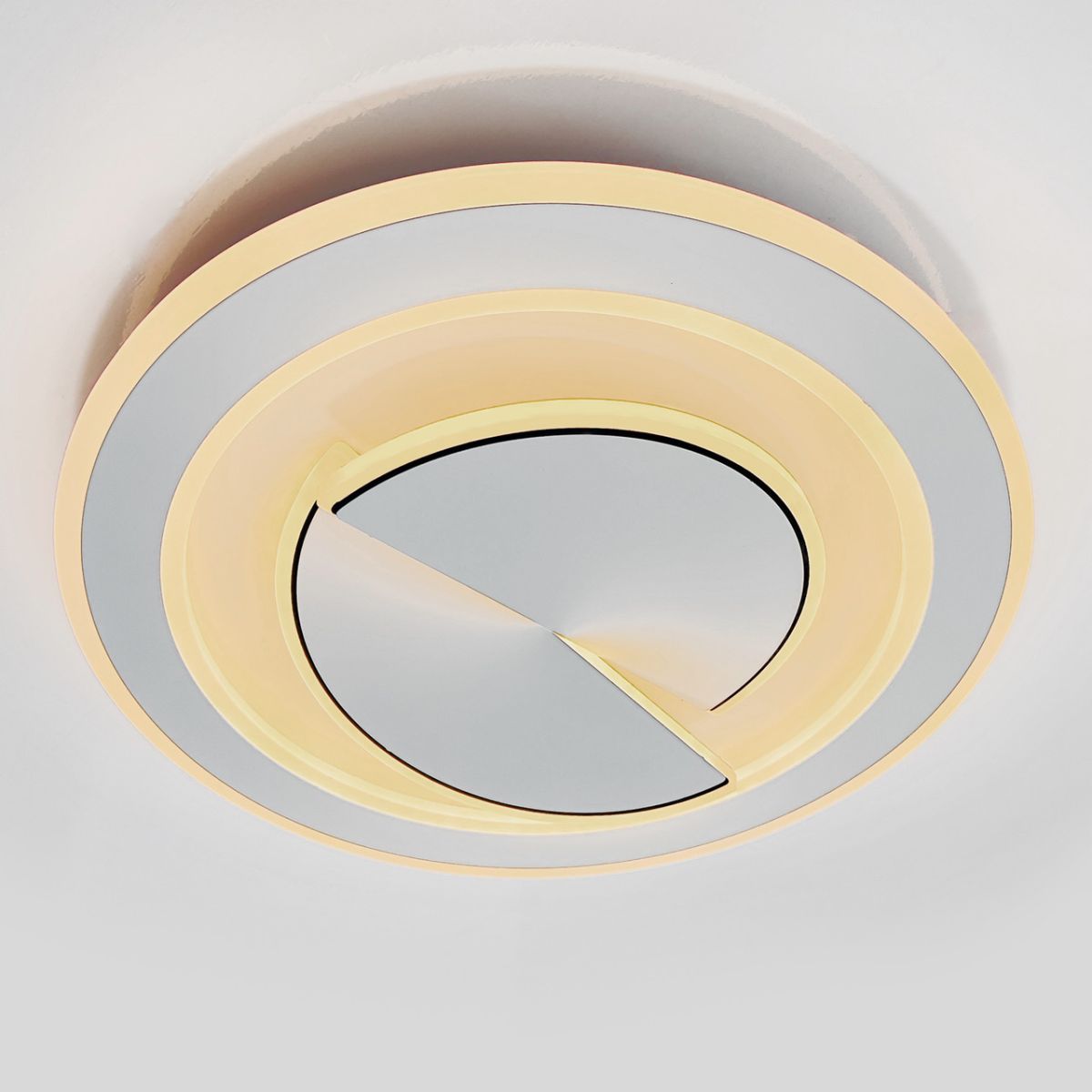 Люстра стельова світлодіодна Led до 15 м² кругла (4347-40)