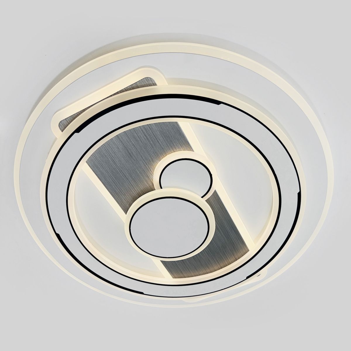 Люстра Led стельова  світлодіодна 110 Вт кругла 9515-500R