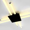 Світлодіодна стильна люстра Led для невеликих кімнат до 13 м², модель (1153/6)