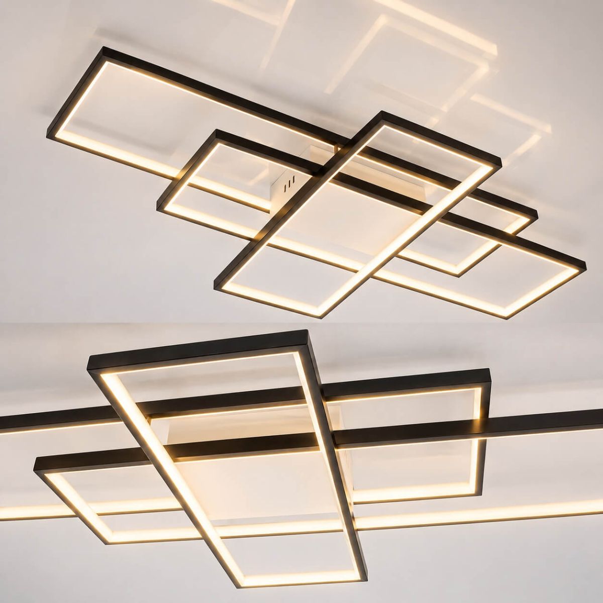 Світлодіодна LED люстра до 25м² сучасний дизайн 110W з пульт SVEN 3S