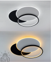 Светодиодная LED люстра для натяжного потолка до 18 м² 80W Z212-2BLACK