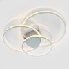 Светодиодная Led люстра 114Wt с пультом белая, для помещений до 18 м² (1158WH)