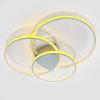 Светодиодная Led люстра 114Wt с пультом белая, для помещений до 18 м² (1158WH)