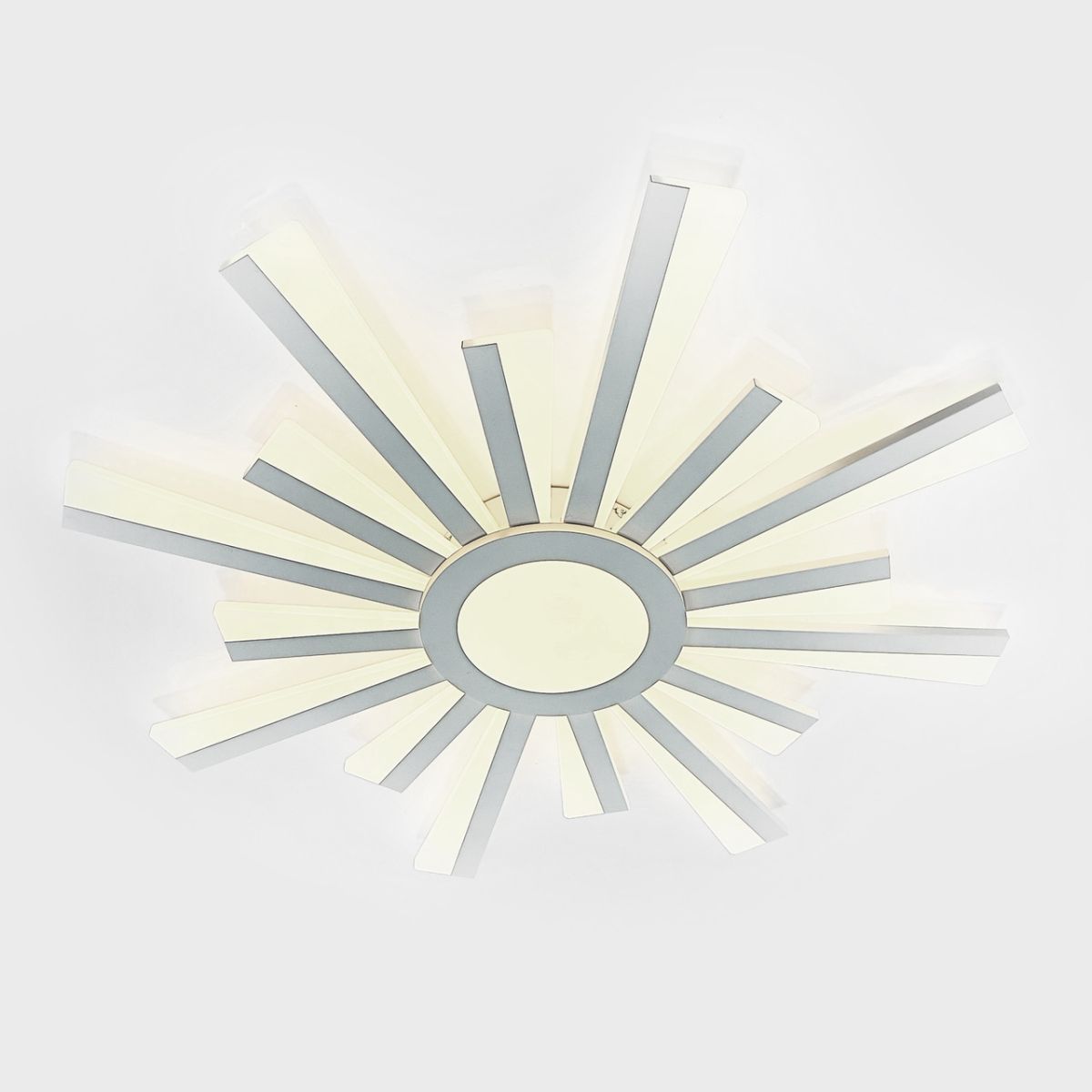 Люстра світлодіодна Led до 20 м² з пультом управління 100 Вт (TERESA 100W-R- WHITE)