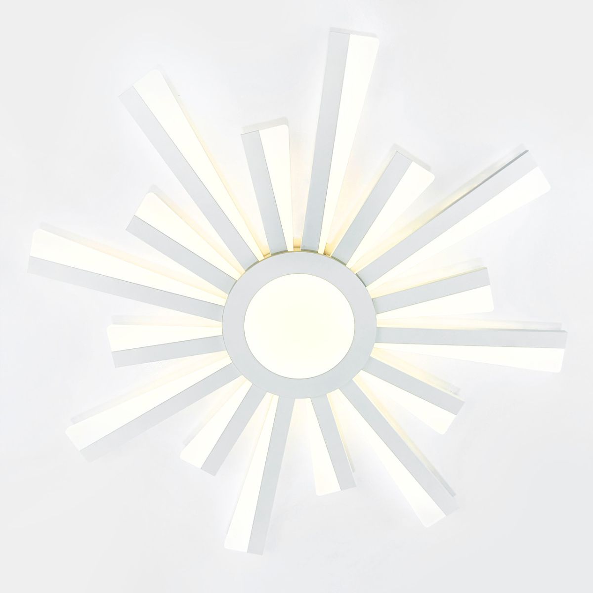 Люстра світлодіодна Led до 20 м² з пультом управління 100 Вт (TERESA 100W-R- WHITE)