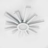Люстра Led до 18 м² з пультом управління 70 Вт (TERESA 70W-R WHITE 10205)