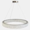 Сучасна підвісна LED-люстра 80 см у хромованому кольорі 103W (505/800CH)