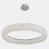 Сучасна підвісна LED-люстра 80 см у хромованому кольорі 103W (505/800CH)