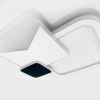 Люстра Led 105 Вт светодиодная с пультом до 18 м² COMETA 105W-3S WHITE/BLACK