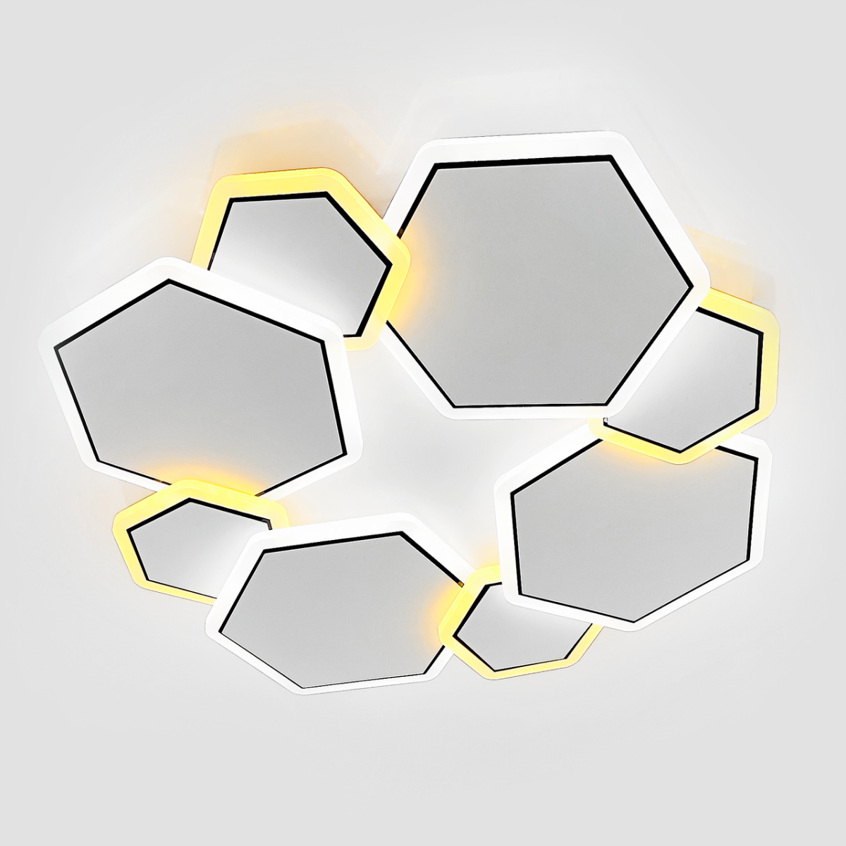 Світлодіодна LED люстра до 15 м² для натяжної стелі 70W (Z186-3 WHITE)