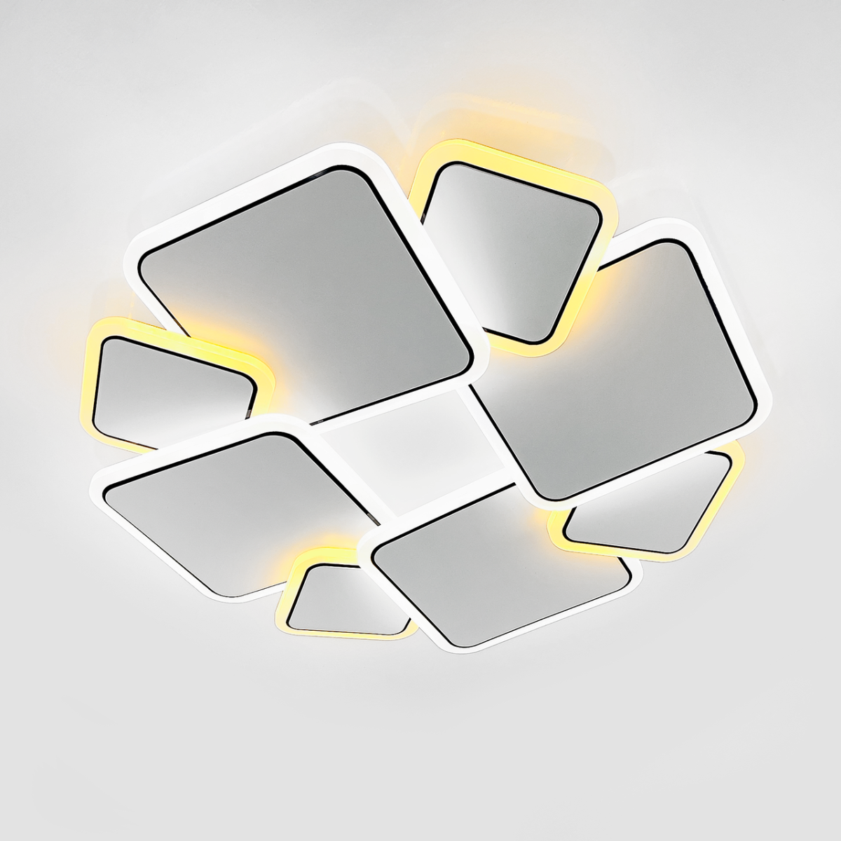 Стельова Led люстра до 15 м² круглої форми 50см 60W (Z186-1 WHITE)