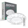 Біла кругла LED люстра 72W для кімнати до 18 м² ASTER