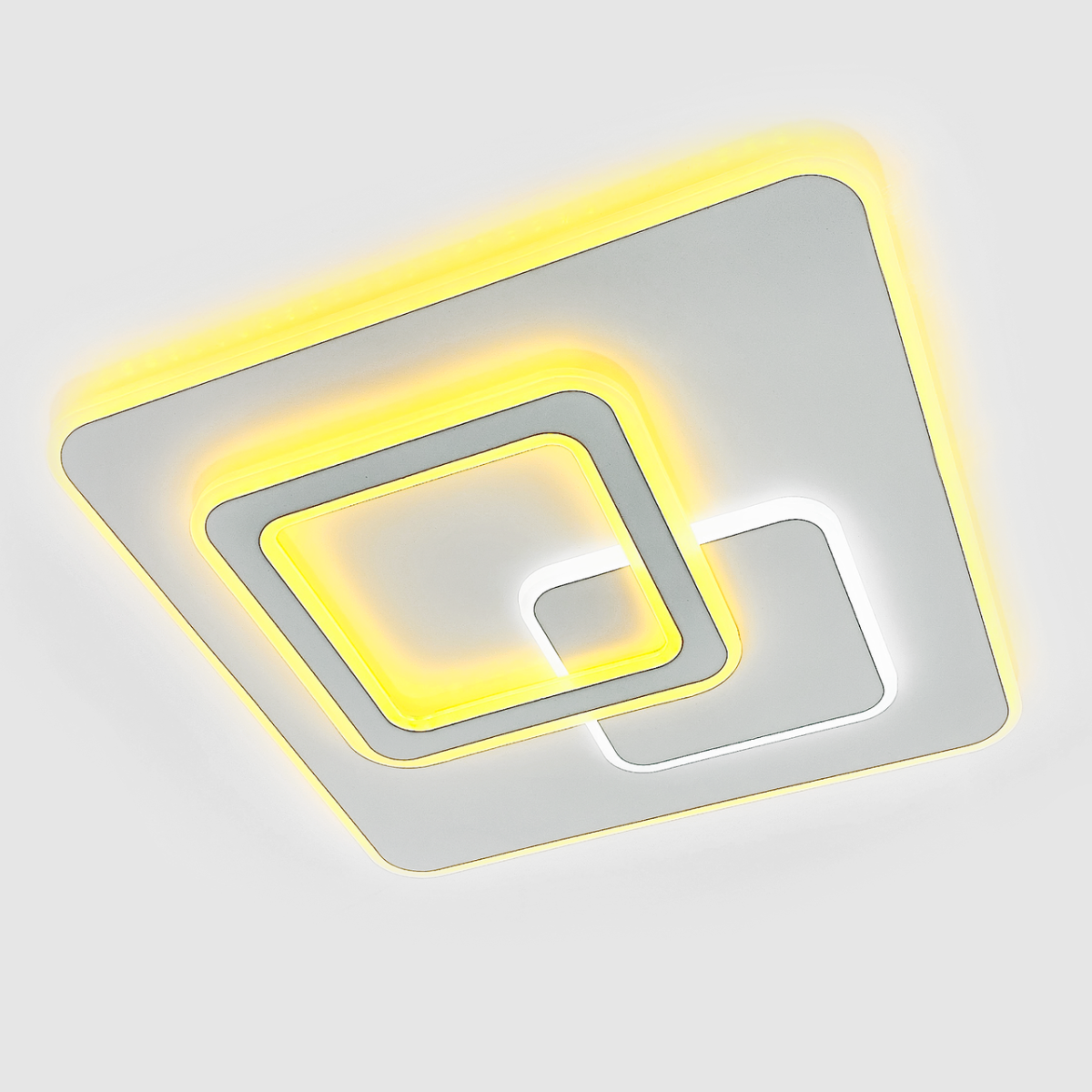 Світлодіодна Led люстра до 18м² квадратної форми ISLAND 70W S