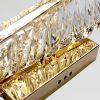 Сучасне кришталеве Led бра у золотому корпусі (531-1WGD)