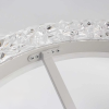 Led люстра до 20м² кругла білого корпусу 90W (STELLA З ICE 2R WHITE)